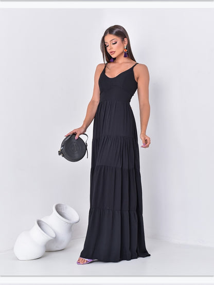 Vestido Longo amarração