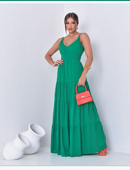 Vestido Longo amarração